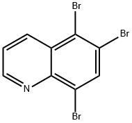 Quinoline, 5,6,8-tribromo- Structural