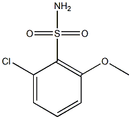 Benzenesulfonamide, 2-chloro-6-methoxy- Structural