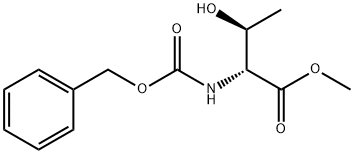 Z-D-threonine methyl ester Structural