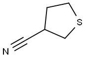 thiolane-3-carbonitrile Structural