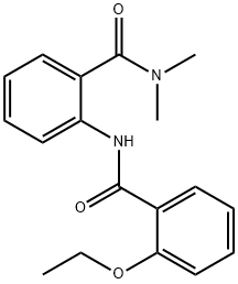 N-{2-[(dimethylamino)carbonyl]phenyl}-2-ethoxybenzamide Structural