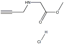 R-2-Propynylglycine methyl ester hydrochloride Structural