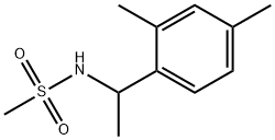 N-[1-(2,4-dimethylphenyl)ethyl]methanesulfonamide Structural