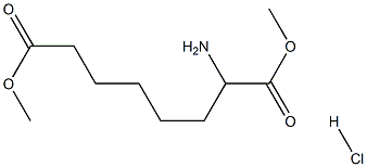 RS-2-Aminosuberic acid dimethyl ester hydrochloride Structural