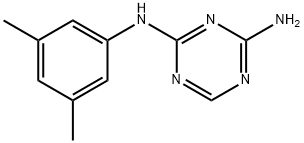N-(3,5-dimethylphenyl)-1,3,5-triazine-2,4-diamine Structural