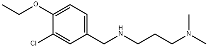 N-(3-chloro-4-ethoxybenzyl)-N-[3-(dimethylamino)propyl]amine Structural