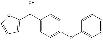 furan-2-yl-(4-phenoxyphenyl)methanol Structural