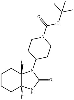 tert-butyl4-((3aS,7aS)-2-oxooctahydro-1H-benzo[d]imidazol-1-yl)piperidine-1-carboxylate