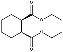 diethyl(1R,2R)-cyclohexane-1,2-dicarboxylate Structural