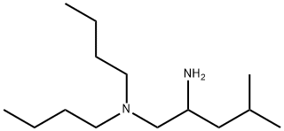 N1,N1-dibutyl-4-methyl-pentane-1,2-diamine Structural
