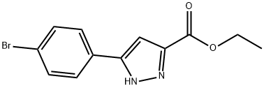 ethyl 5-(4-bromophenyl)-1H-pyrazole-3-carboxylate