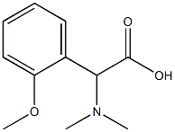 Dimethylamino-(2-methoxy-phenyl)-acetic acid Structural