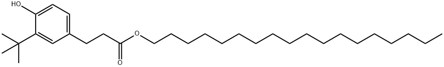 Benzenepropanoic acid,3-(1,1-dimethylethyl)-4-hydroxy-,octadecyl ester