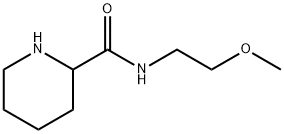 Piperidine-2-carboxylic acid (2-methoxy-ethyl)-amide Structural