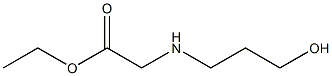 Glycine, N-(3-hydroxypropyl)-, ethyl ester Structural
