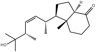 (1R,3aR,7aR)-1-((2R,5S,Z)-6-hydroxy-5,6-dimethylhept
-3-en-2-yl)-7a-methyloctahydro-4H-inden-4-one Structural