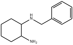 N-Benzyl-cyclohexane-1,2-diamine Structural