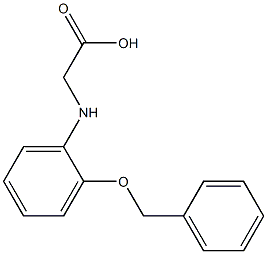 R-2-phenylmethoxyphenylglycine Structural