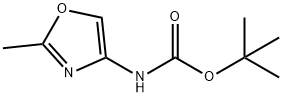 tert-Butyl (2-methyloxazol-4-yl)carbamate Structural