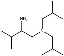 N1,N1-diisobutyl-3-methyl-butane-1,2-diamine Structural
