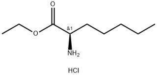 R-2-amino-Heptanoic acid ethyl ester hydrochloride Structural