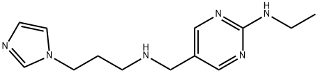 Ethyl-{5-[(3-imidazol-1-yl-propylamino)-methyl]-pyrimidin-2-yl}-amine Structural