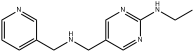 Ethyl-(5-{[(pyridin-3-ylmethyl)-amino]-methyl}-pyrimidin-2-yl)-amine Structural