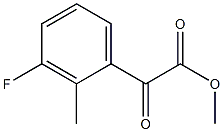 Methyl 3-fluoro-2-methylbenzoylformate Structural