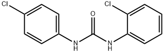 Urea,N-(2-chlorophenyl)-N'-(4-chlorophenyl)- Structural