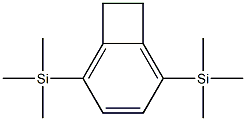 Silane, bicyclo[4.2.0]octa-1,3,5-triene-2,5-diylbis[trimethyl- Structural