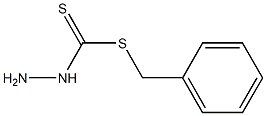 Hydrazinecarbodithioicacid, phenylmethyl ester Structural