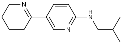 Isobutyl-(3,4,5,6-tetrahydro-[2,3]bipyridinyl-6-yl)-amine Structural