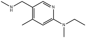 Ethyl-methyl-(4-methyl-5-methylaminomethyl-pyridin-2-yl)-amine Structural