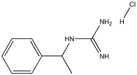 N-(1-phenylethyl)guanidine hydrochloride Structural