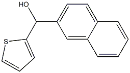 naphthalen-2-yl(thiophen-2-yl)methanol Structural