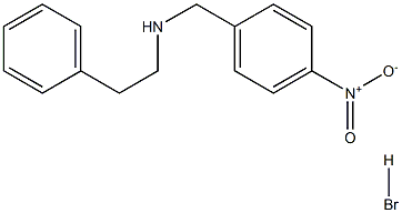N-(4-nitrobenzyl)-2-phenylethanamine hydrobromide Structural
