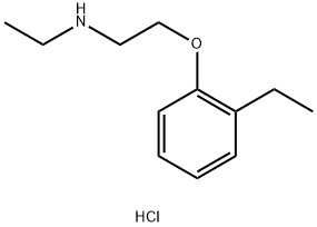N-ethyl-2-(2-ethylphenoxy)ethanamine hydrochloride Structural
