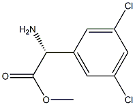 METHYL(2R)-2-AMINO-2-(3,5-DICHLOROPHENYL)ACETATE Structural