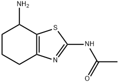 N-(7-AMINO-4,5,6,7-TETRAHYDROBENZO[D]THIAZOL-2-YL)ACETAMIDE Structural