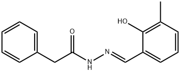 N'-[(E)-(2-hydroxy-3-methylphenyl)methylidene]-2-phenylacetohydrazide Structural