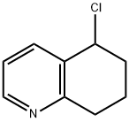 QUINOLINE, 5-CHLORO-5,6,7,8-TETRAHYDRO- Structural