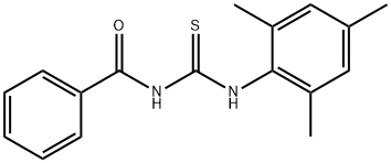 N-(mesitylcarbamothioyl)benzamide Structural