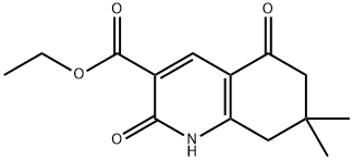 ethyl 7,7-dimethyl-2,5-dioxo-1,2,5,6,7,8-hexahydroquinoline-3-carboxylate Structural