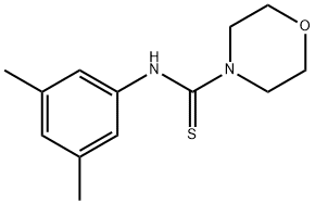 N-(3,5-dimethylphenyl)morpholine-4-carbothioamide Structural