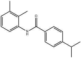 N-(2,3-dimethylphenyl)-4-isopropylbenzamide Structural