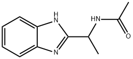 N-[1-(1H-benzimidazol-2-yl)ethyl]acetamide Structural