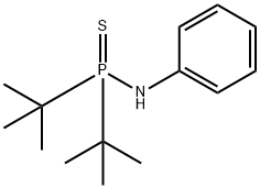P,P-di-tert-butyl-N-phenylphosphinothioic amide Structural