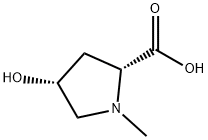 D-Proline, 4-hydroxy-1-methyl-, cis- Structural