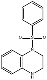 Quinoxaline,1,2,3,4-tetrahydro-1-(phenylsulfonyl)- Structural