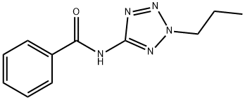 N-(2-propyl-2H-tetraazol-5-yl)benzamide Structural